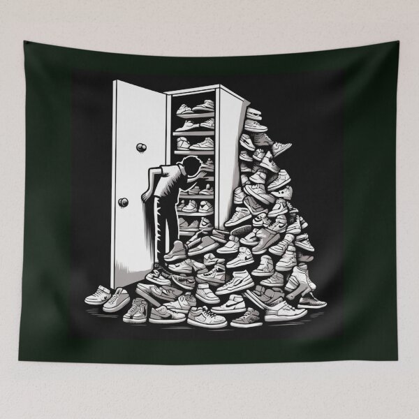 Item preview, Sneakerhead's Dilemma designed and sold by Estamp-you.