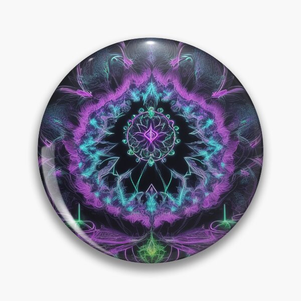 Item preview, purple cosmic flower in universal reproduction designed and sold by Carlos Gudino.