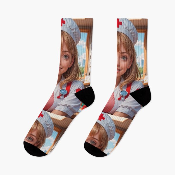 Item preview, Cute Nurse Anime Girl designed and sold by TheArtOfPat.