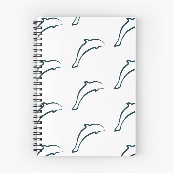 Artikelvorschau, 2D-Delfin-Illustrationsmuster - Blau und Weiß entworfen und verkauft von OG-Graphics.