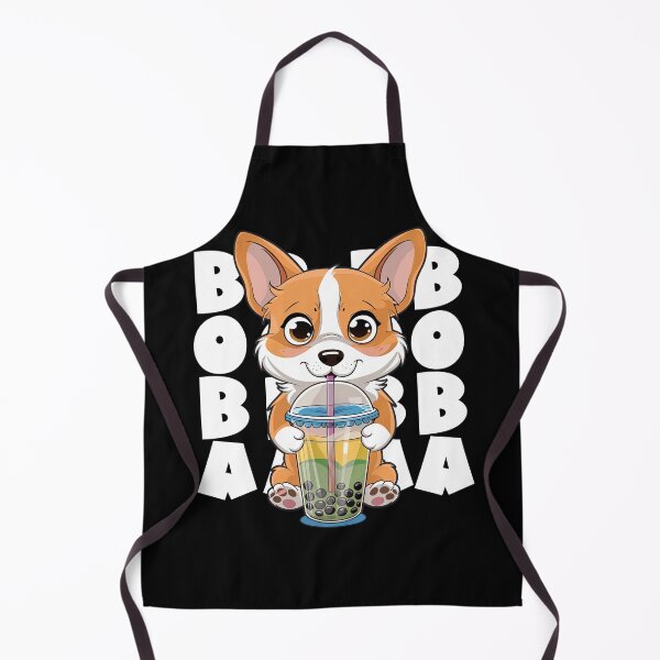 Item preview, Kawaii Boba Cute Anime Corgi Dog Bubble Tea Drink Fun designed and sold by SpookshowDesign.