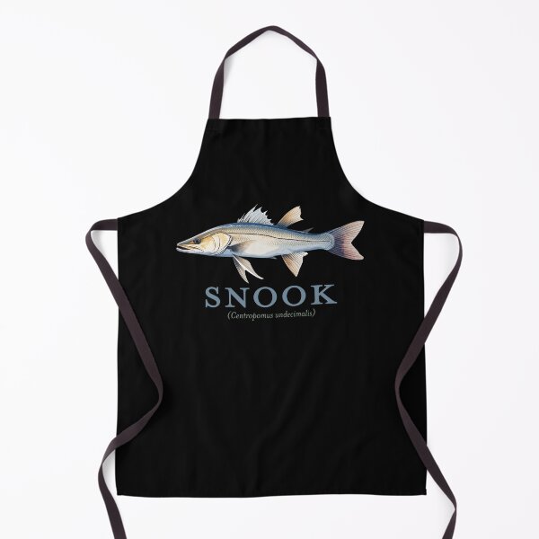 Item preview, Snook Fish Portrait with Scientific Name designed and sold by Futurebeachbum.