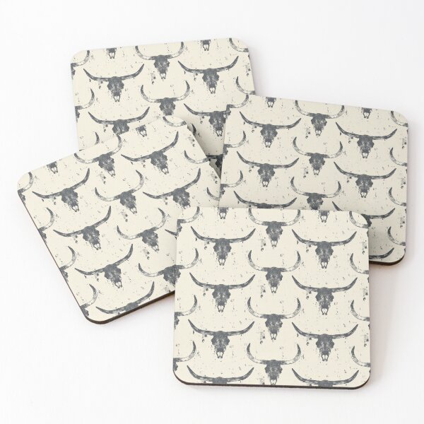 Item preview, Bull Skull Pattern designed and sold by JenArtish.