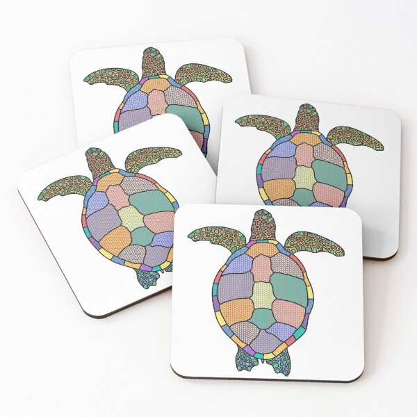 Item preview, Chevron Rainbow Turtle designed and sold by Leah Haas.