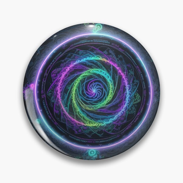 Item preview, logarithmic and universal multicolor cosmic spiral designed and sold by Carlos Gudino.