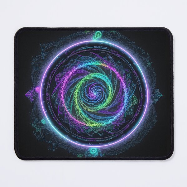 Item preview, logarithmic and universal multicolor cosmic spiral designed and sold by Carlos Gudino.