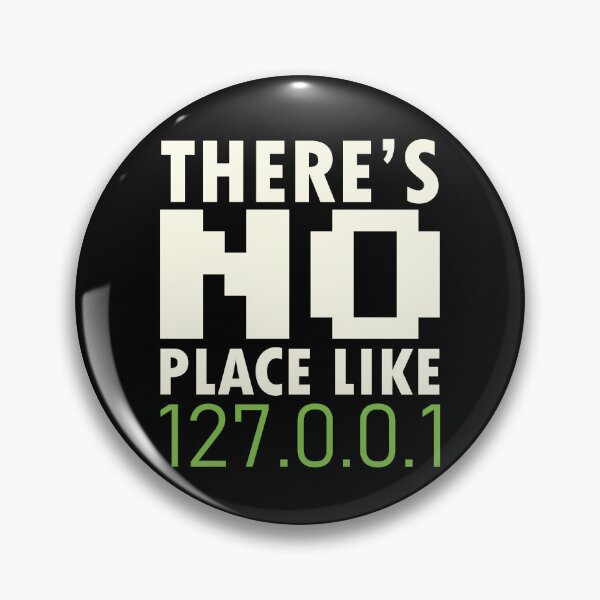 Item preview, TECH HUMOR There's no Place Like 127.0.0.1 designed and sold by Teepot888.