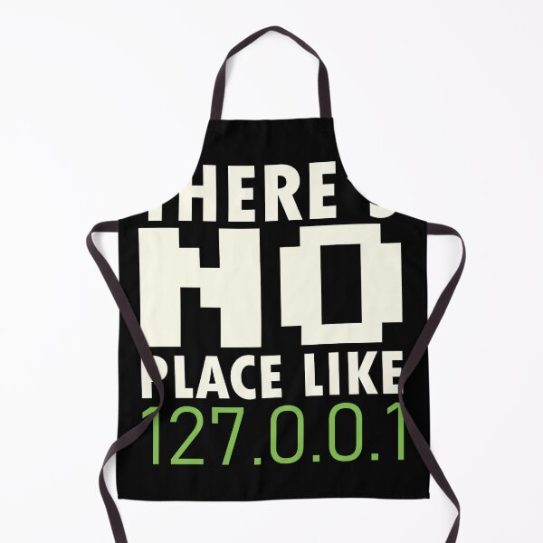Item preview, TECH HUMOR There's no Place Like 127.0.0.1 designed and sold by Teepot888.