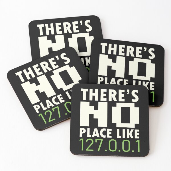 Item preview, TECH HUMOR There's no Place Like 127.0.0.1 designed and sold by Teepot888.