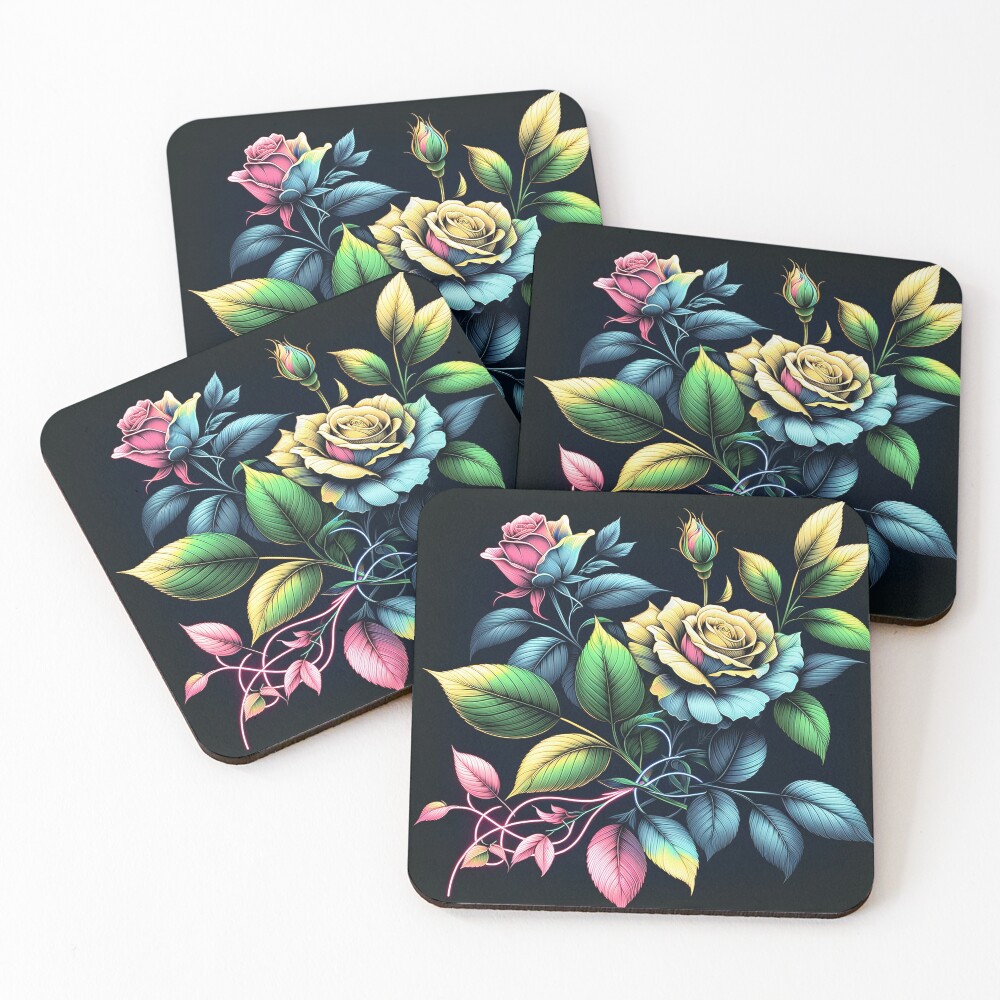 Item preview, Coasters (Set of 4) designed and sold by CrypRenaissance.