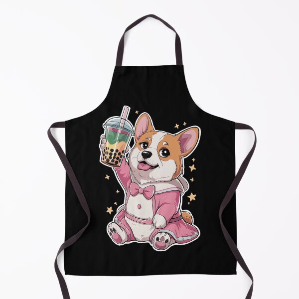 Item preview, Kawaii Boba Cute Anime Corgi Dog Bubble Tea Drink Fun designed and sold by SpookshowDesign.
