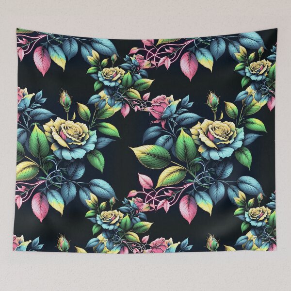 Item preview, Neon Roses designed and sold by CrypRenaissance.