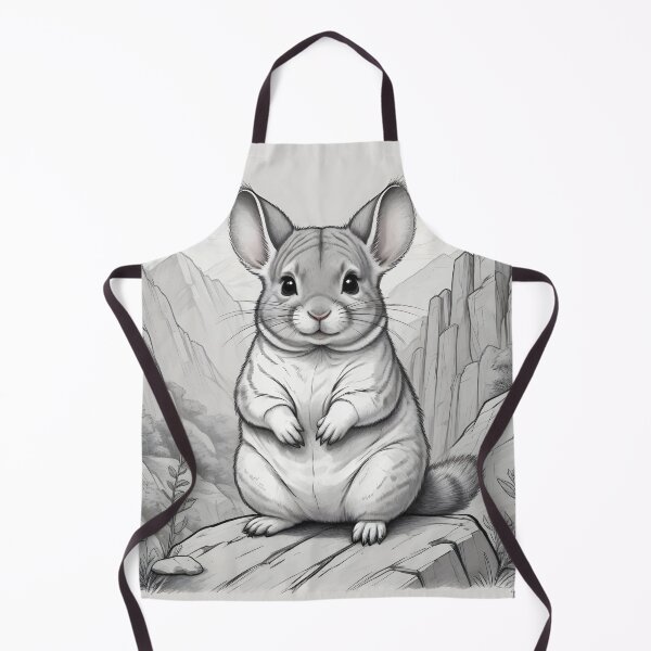 Item preview, Charming Chinchilla Sketch designed and sold by WildlifeInc.