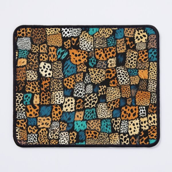 Item preview, Abstract Colorful Animal Print Patchwork Pattern designed and sold by calibrit.