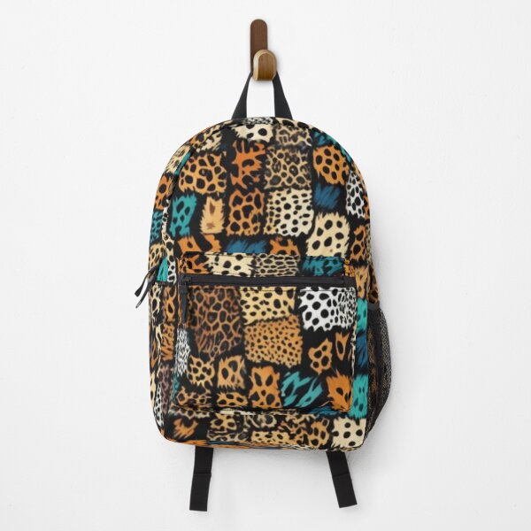 Item preview, Abstract Colorful Animal Print Patchwork Pattern designed and sold by calibrit.