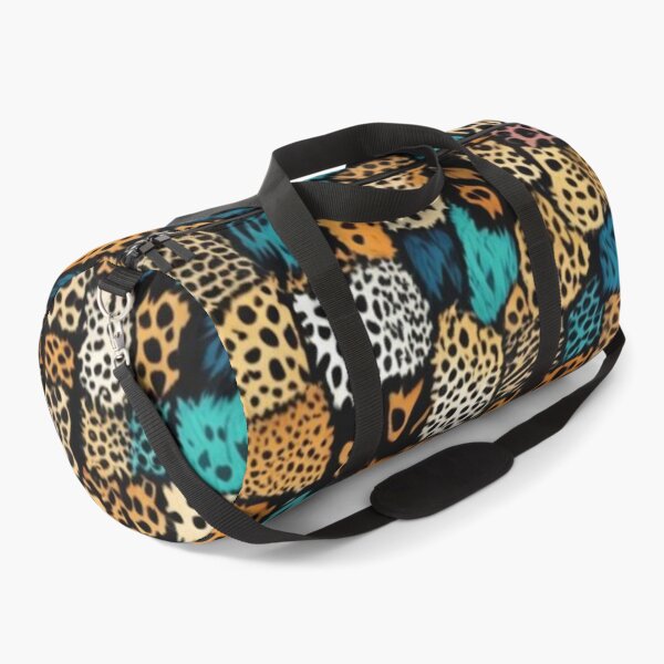 Item preview, Abstract Colorful Animal Print Patchwork Pattern designed and sold by calibrit.