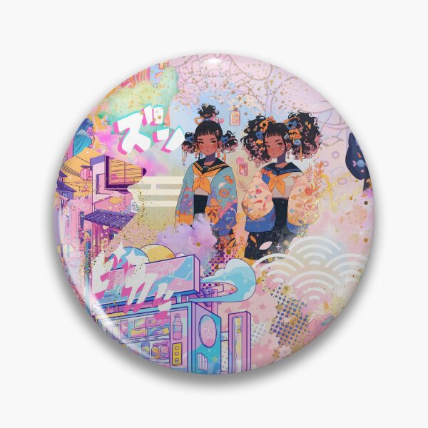 Item preview, Melanated Manga Maidens designed and sold by SushiYouCanHug.