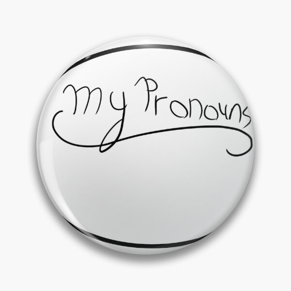 Item preview, My pronouns 'customizable' designed and sold by EightBuffalo.