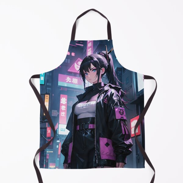 Item preview, Cyberpunk Street Style Urban Cybergirl designed and sold by AnimatizStore.