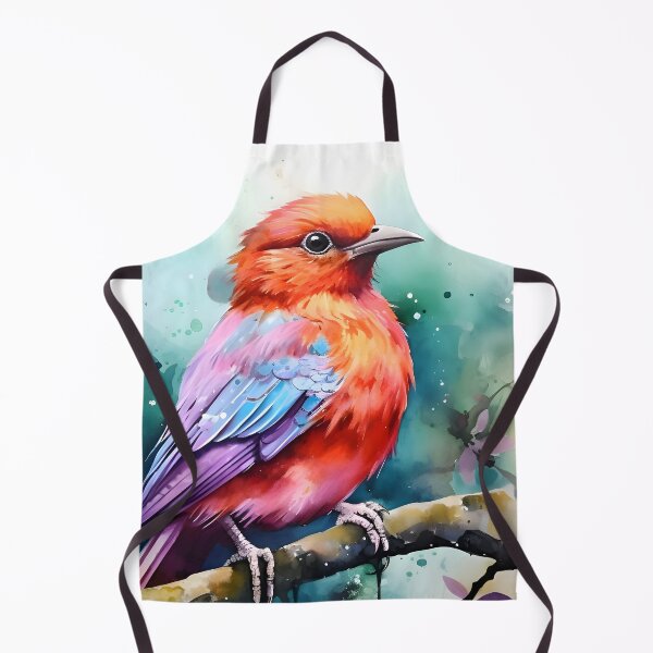 Item preview, Vibrant Watercolor Bird designed and sold by Banna Baber.