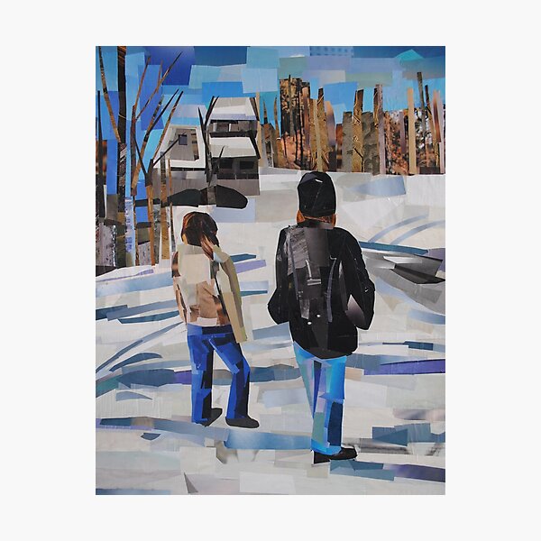 The Hikers Photographic Print