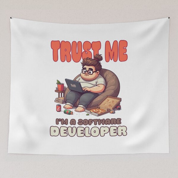 Item preview, Trust me I'm a Software Developer designed and sold by Teepot888.