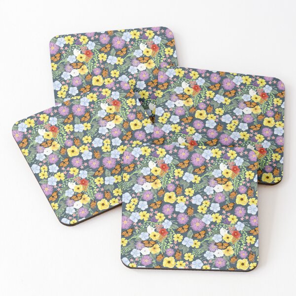 Item preview, Wildflowers of Carnarvon Gorge Navy Medium designed and sold by greenerybywendy.