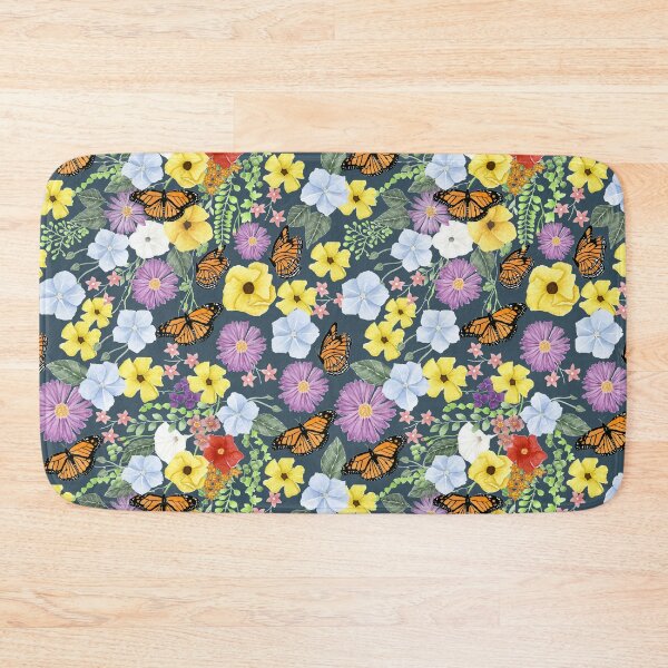 Item preview, Wildflowers of Carnarvon Gorge Navy Medium designed and sold by greenerybywendy.