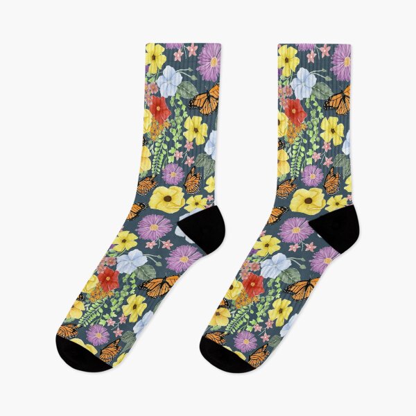 Item preview, Wildflowers of Carnarvon Gorge Navy Medium designed and sold by greenerybywendy.