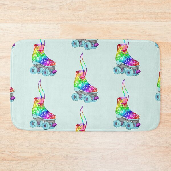 Item preview, Rainbow Disco Skate (Left) designed and sold by UnhamperedArt.