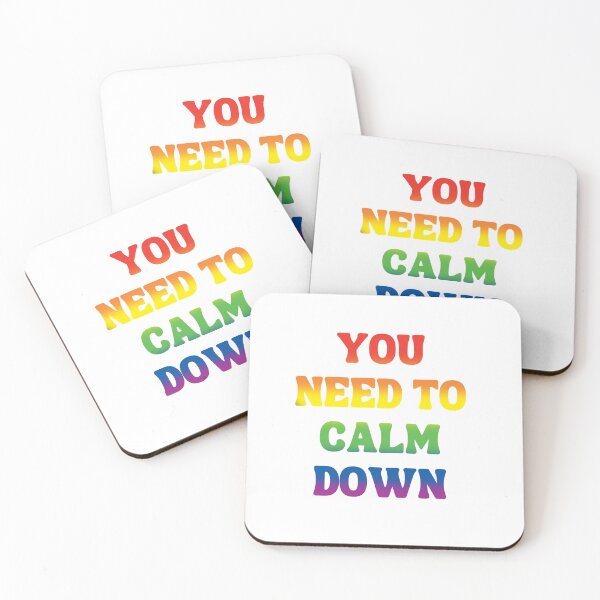 Item preview, You Need To Calm Down designed and sold by InkPeelStudios.