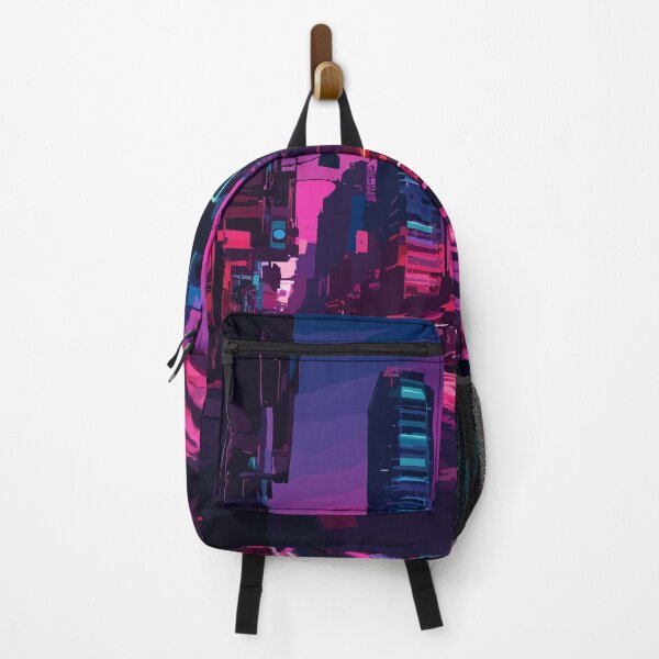 Item preview, Neon Lit Cityscape designed and sold by Ikibrai.