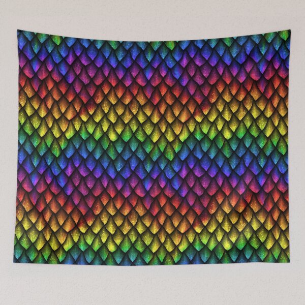 Item preview, Rainbow Mermaid Scale designed and sold by mrdom93.