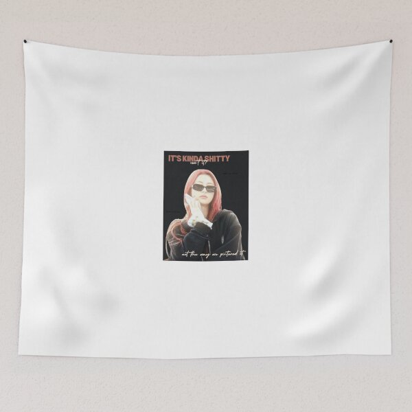 Item preview, Le Sserafim Huh Yunjin raise y_our glass designed and sold by kkotimayday.