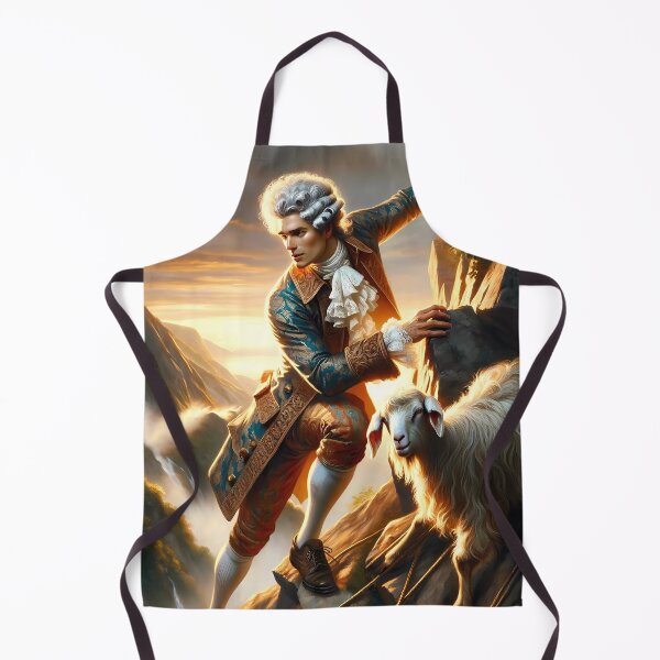 Item preview, Rococo Doctor Rescuing a Goat designed and sold by DeenaDee.