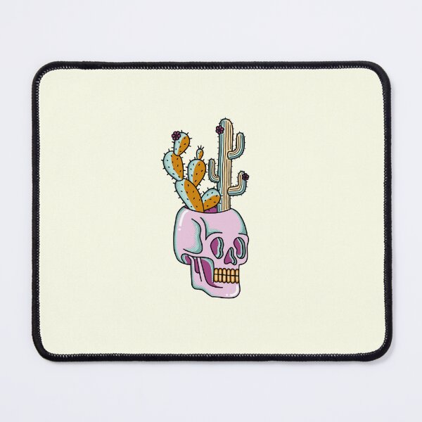 Item preview, Pink Skull with Cactus  designed and sold by madisonzorn.
