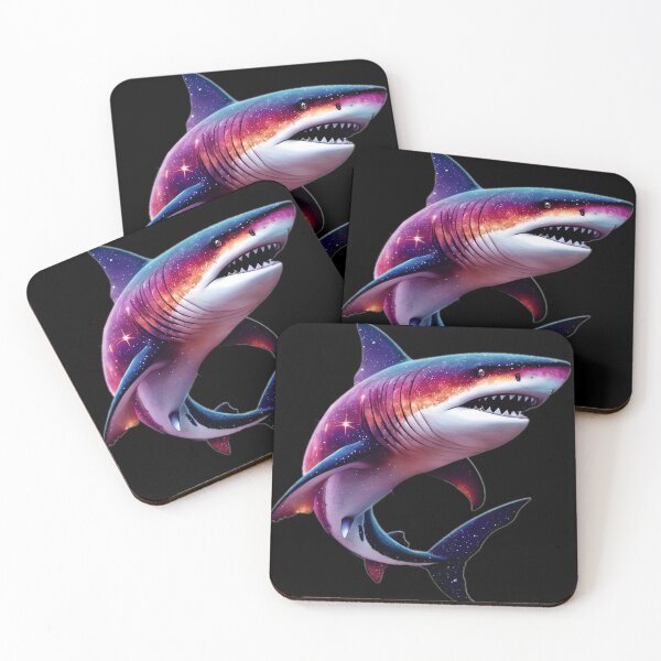 Item preview, Cool Fierce Galaxy Shark designed and sold by PlanetMarker.