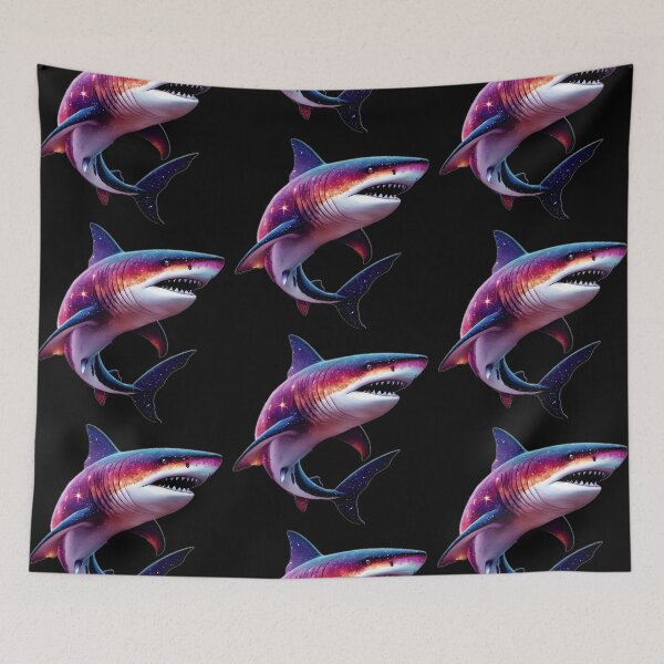 Item preview, Cool Fierce Galaxy Shark designed and sold by PlanetMarker.