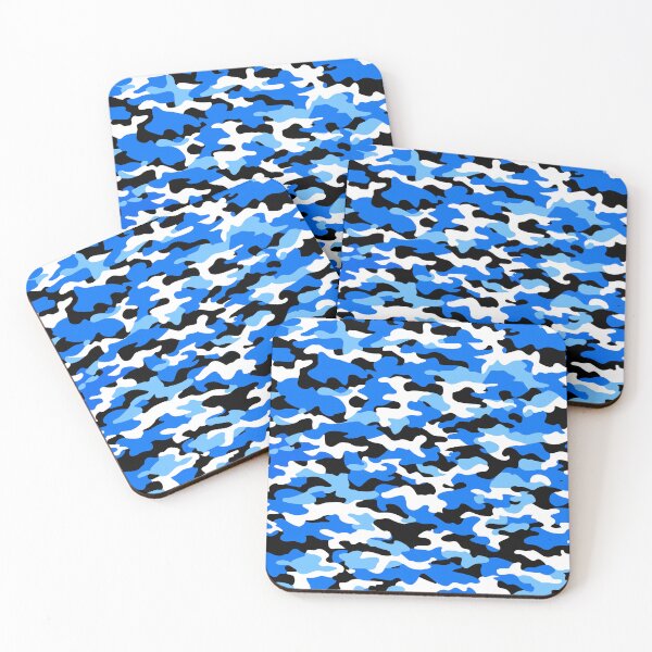 Item preview, Blue Camouflage Craze  designed and sold by Artbyminga.