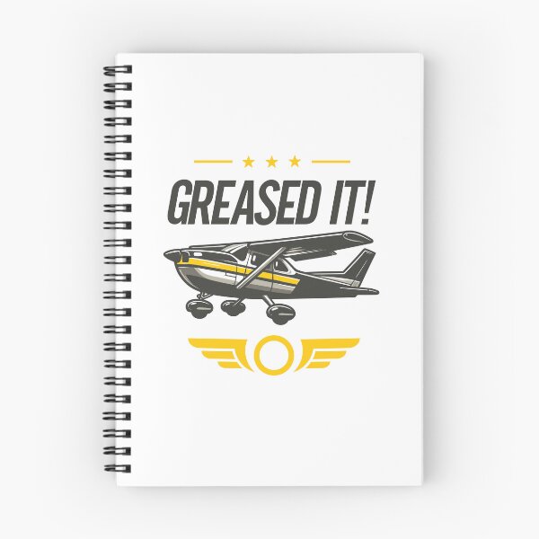 Item preview, Greased It Airplane Landing Pilot and Aviation Enthusiast designed and sold by Uppercase Tees.