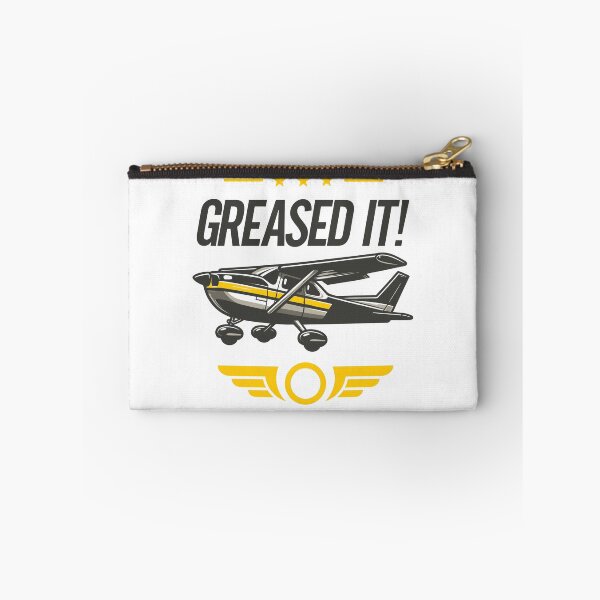 Artikelvorschau, Greased It Flugzeuglandung Pilot und Luftfahrt-Enthusiast entworfen und verkauft von Uppercase Tees.