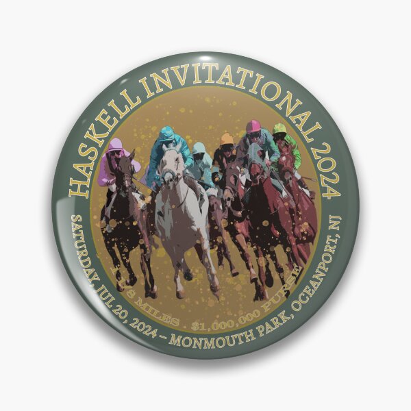Item preview, 2024 Haskell Invitational Horse Racing Design designed and sold by Ginny Luttrell.