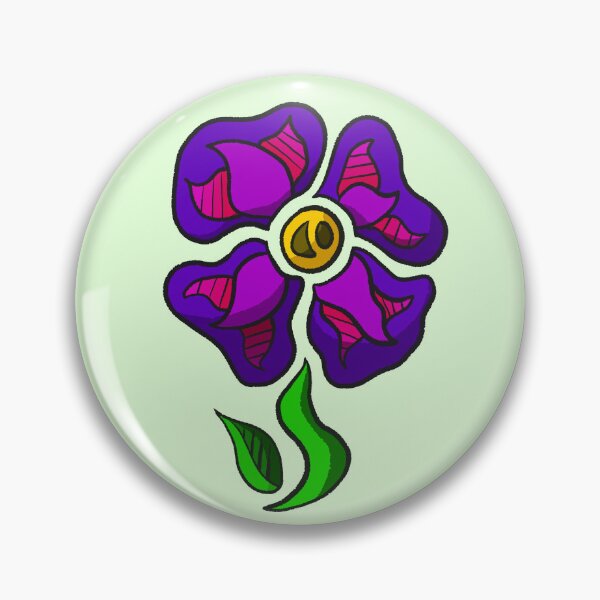 Item preview, A Small Violet Flower designed and sold by LuntaNChaos.