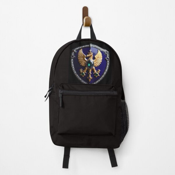Item preview, Custom Classic Golden Indigo Emerald Griffin Diamond Shield designed and sold by Way Way Cool.