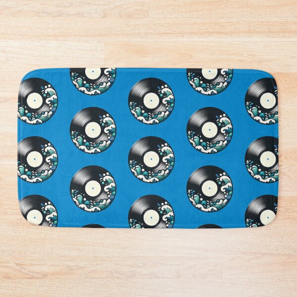 Item preview, Vinyl Record with Ocean Waves Nature Music designed and sold by StickaTime.