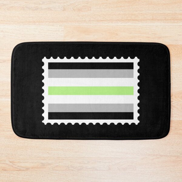 Item preview, Agender Pride Flag stamp designed and sold by RabbitK.