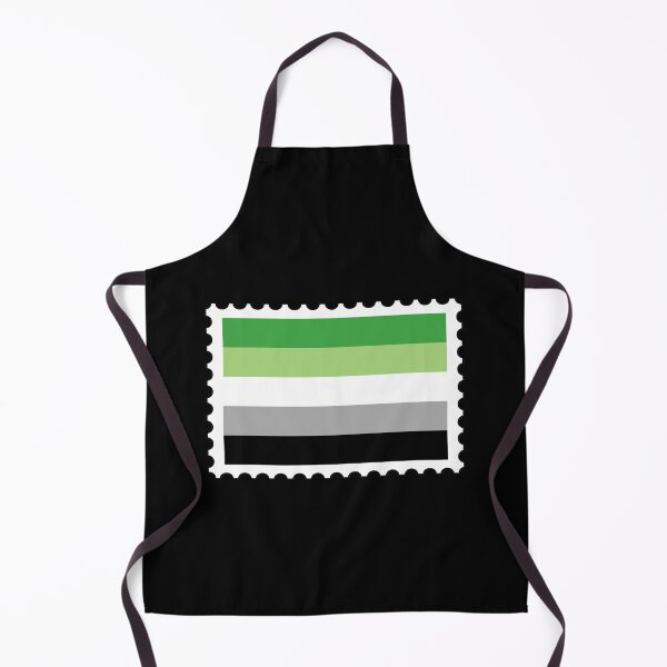Item preview, Aromantic Pride Flag stamp designed and sold by RabbitK.