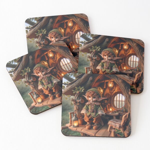 Item preview, elf house designed and sold by JPdesignPunk.