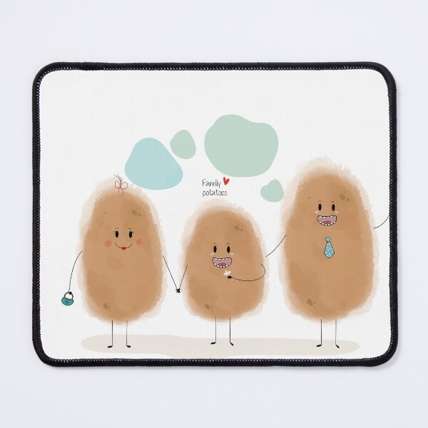 Item preview, Happy happy family potatoes designed and sold by Rookshe.