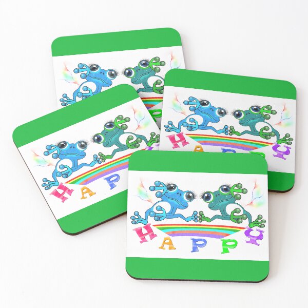 Item preview, Happy Frogs designed and sold by Shirley cute art .